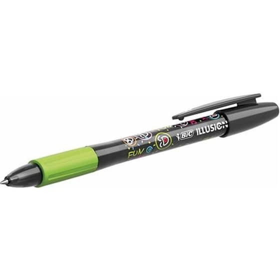 Στυλό Gel Bic Illus 0.7 mm Μαύρο (1 Τεμάχιο) image 1