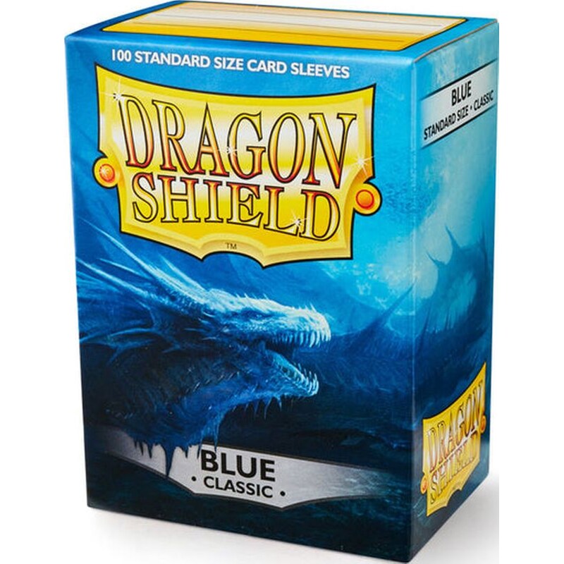 Blue Classic Dragon Shield Standard Size Card Sleeves 100 τμχ