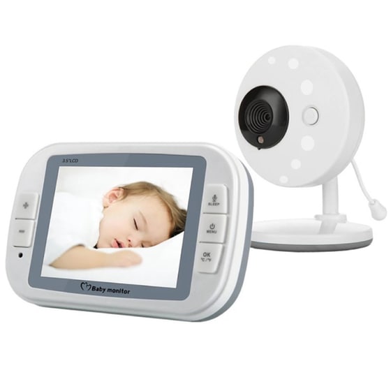 Baby Monitor Sp851 Κάμερας & Ήχου 3.5" - Λευκό image 0