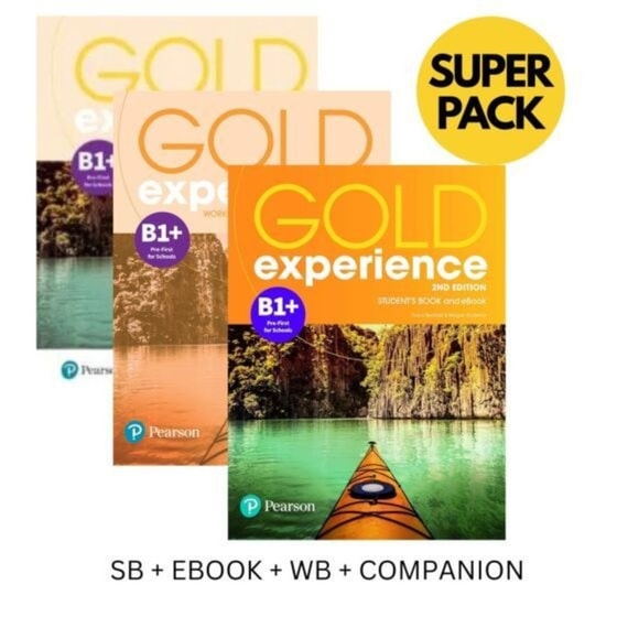 Gold Experience B1+ Super Pack (Student's Book + Companion + Workbook + E-book) image 0
