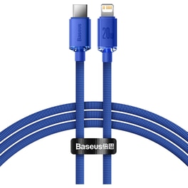 Καλώδιο δεδομένων Baseus Crystal Shine Series Usb-C to Lightning 20W 1.2m - Blue