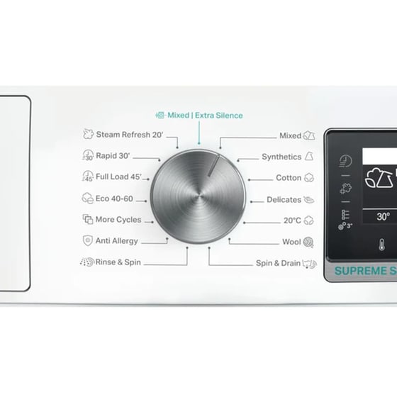 WHIRLPOOL W6 W045WB EE 10 kg 1.400 Στροφές Λευκό Πλυντήριο Ρούχων image 5
