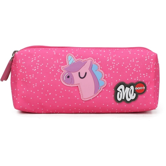 Κασετίνα Οβάλ Lycsac Pink Vibes Διπλή image 0