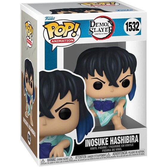 Funko Pop! Animation - Demon Slayer Kimetsu No Yaiba - Inosuke Hashibira #1532 image 1