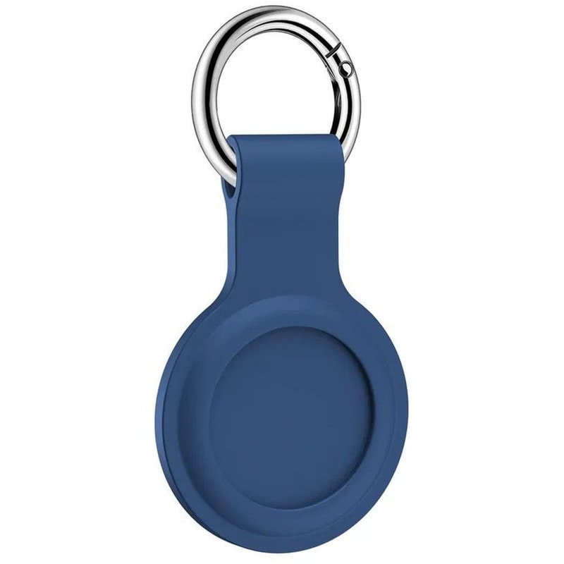 Θήκη Μπρελόκ Tune Silicone για Apple AirTag - Navy Blue