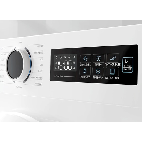 MIDEA MD110H80D/W-GR 8kg με Αντλία Θερμότητας Λευκό Στεγνωτήριο Ρούχων image 5