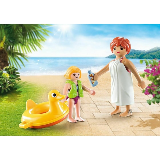 PLAYMOBIL® Family Fun Duo Pack Λουόμενοι (70690) image 1