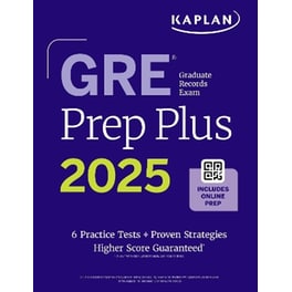 GRE Prep Plus 2025