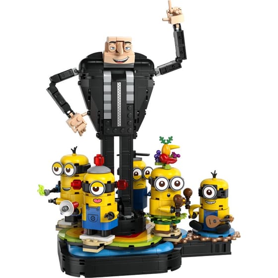 LEGO® Despicable Me Brick-Built Gru and Minions (75582) image 13