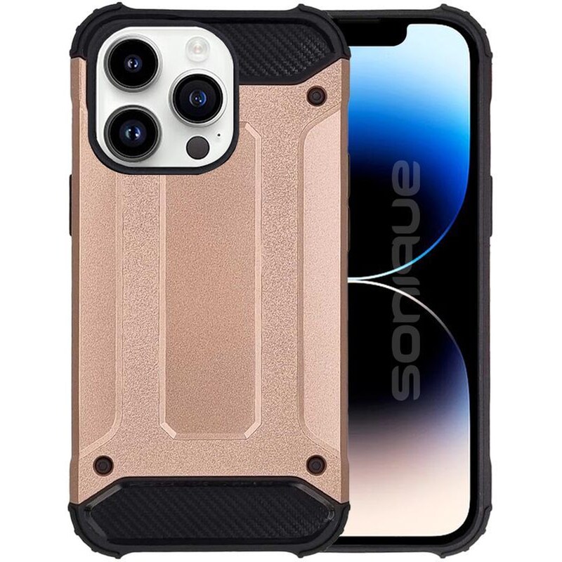 Θήκη Apple iPhone 13 Pro - Sonique Heavy Armor - Ροζ Χρυσό