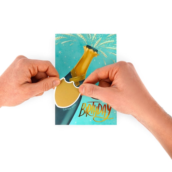 Ευχετήρια Κάρτα Legami Scratch to Reveal Happy Birthday image 3