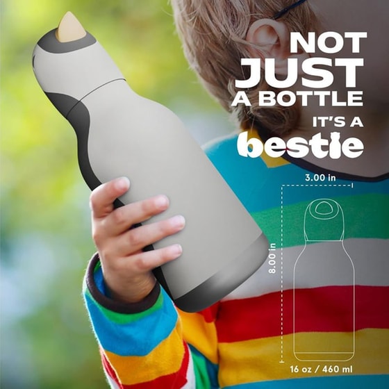 Μπουκάλι Θερμός Asobu Bestie Penguin 460ml image 10