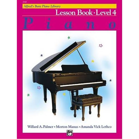 Alfred's Basic Piano Library Lesson 4 image 0