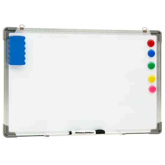 Ασπροπίνακας Ξηρού Καθαρισμού Vidaxl Μαγνητικός Ατσάλι 50x35 cm image 2