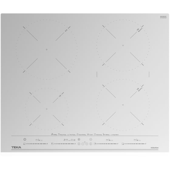 TEKA IZC 64630 60 cm Λευκό Εστία Επαγωγική Αυτόνομη image 2