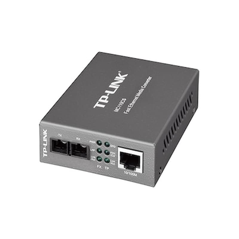 TP-LINK TP-Link MC110CS Media Converter Ενσύρματo - Μαύρο