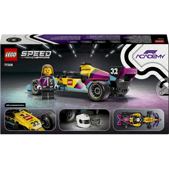 LEGO® Speed Champions LEGO® Αγωνιστικό Αυτοκίνητο F1 ACADEMY™ (77258) image 8