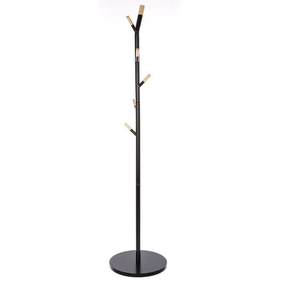 Καλόγερος Spitishop Mdf 40x40x175.5 cm - Μαύρο image 0