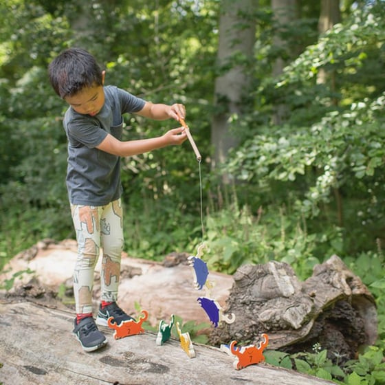 Ξύλινο Επιτραπέζιο Παιχνίδι Ψαρέματος BS Toys Ψάρεμα Καβουριού image 4