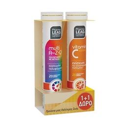 Pharmalead Multi A to Z & Q10 - 20 δισκία + Δώρο Vitamin C 1000mg 20 δισκία
