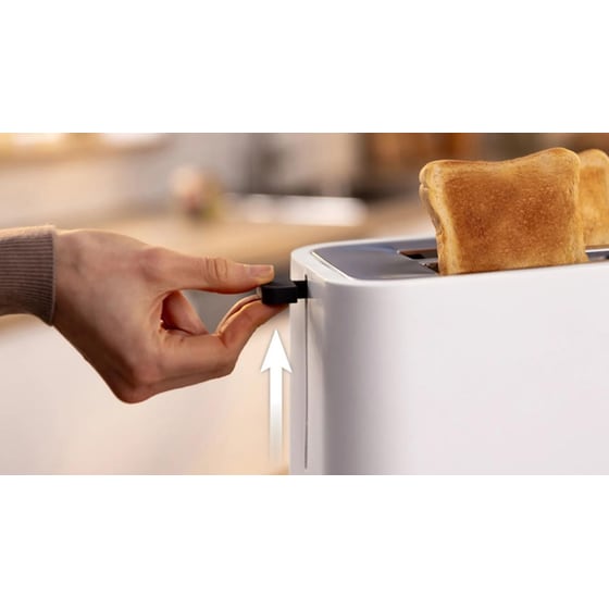 Φρυγανιέρα BOSCH Compact MyMoment TAT4M221 2 Θέσεων 950 W Λευκό image 6