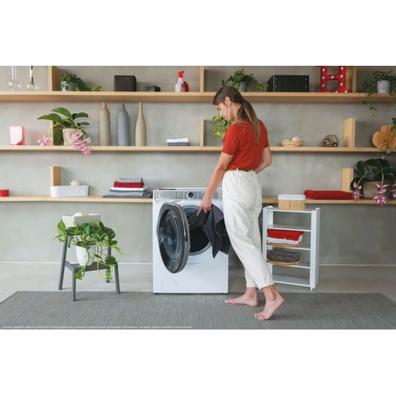 HOOVER H5WPB410AMBC/1-S 10 kg 1.400 Στροφές Λευκό Πλυντήριο Ρούχων image 11