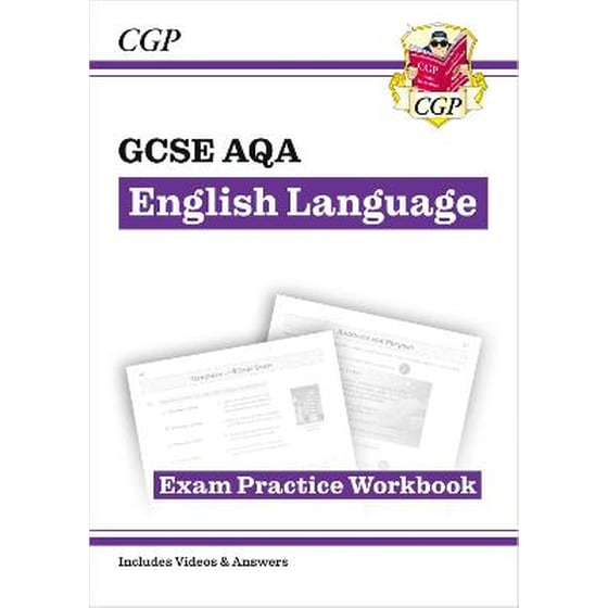 New GCSE English Language AQA Exam Practice Workbook - includes Answers and Videos: perfect for the 2023 and 2024 exams image 0