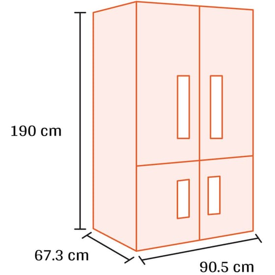 LG GMM42PYBEH Total No Frost 600 Lt Inox Ψυγείο Ντουλάπα image 2
