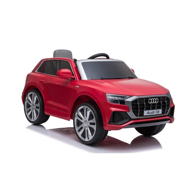 Παιδικό Ηλεκτροκίνητο Αυτοκίνητο Μονοθέσιο Licensed Audi Q8, 12volt Με Τηλεχειριστήριο – Κόκκινο