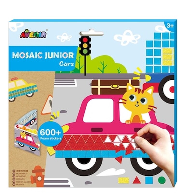 Arts And Crafts Χειροτεχνίες Avenir – Mosaic Junior – Cars 60305