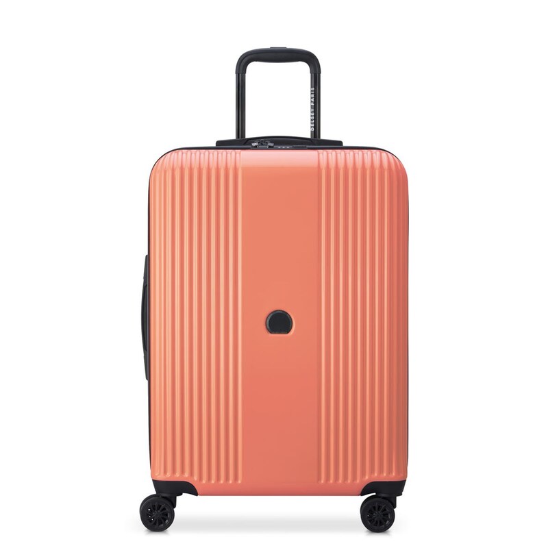 Βαλίτσα Μεσαία Delsey Σειρά Ophelie Coral Pink - 66x45x28cm
