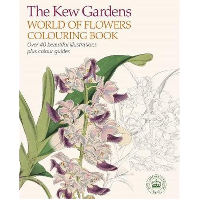 The Kew Gardens World of Flowers Colouring Book 1427100