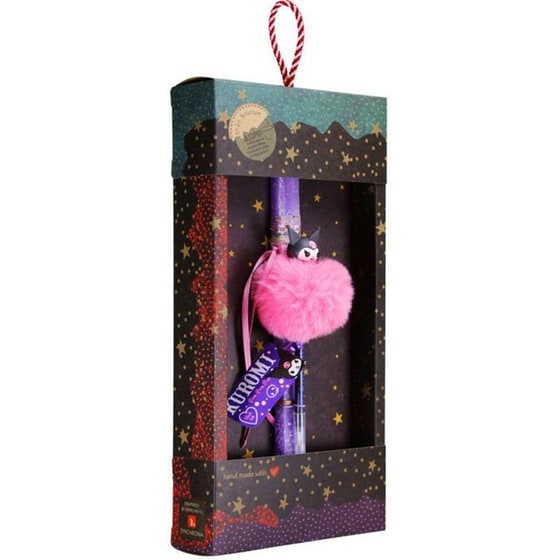 Λαμπάδα&nbsp;Synchronia&nbsp;Στυλό&nbsp;Pom&nbsp;Pom&nbsp;Kuromi&nbsp;Lilac image 1