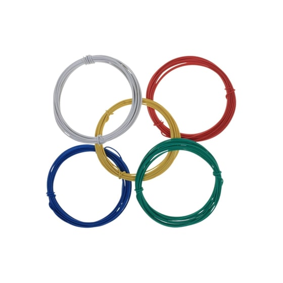 Σύρμα Χρωματιστό 2.5m 5 Τεμάχια image 0