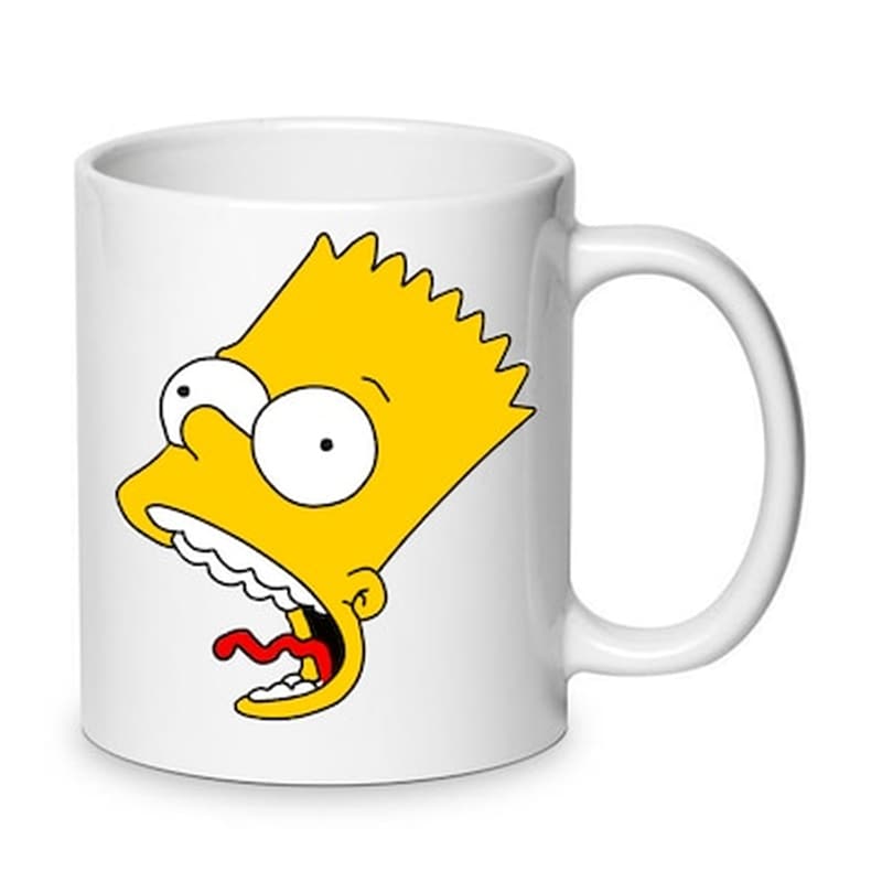 OEM Κούπα The Simpsons Νo5 Κεραμική 330 ml - Bart Simpson