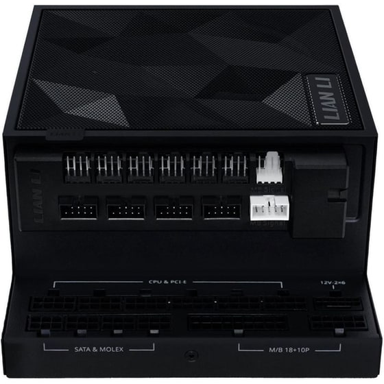 Τροφοδοτικό Υπολογιστή Lian Li Edge Gold 1000W Full Modular 80+ Gold - Μαύρο image 1