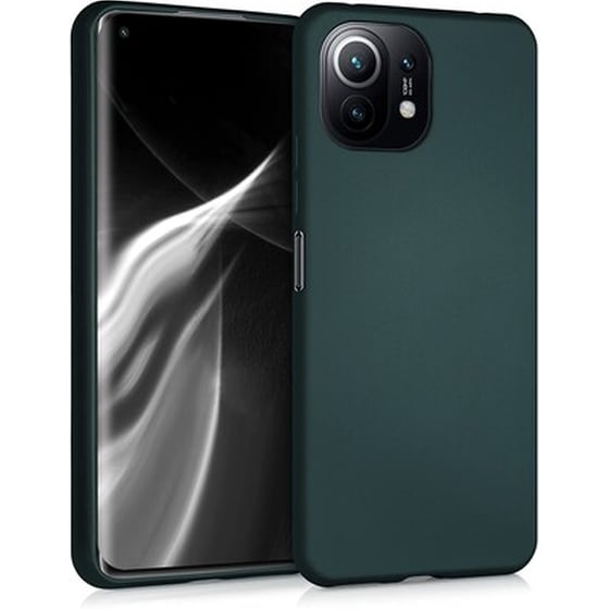 Θήκη Xiaomi Mi 11 Lite - Kwmobile Silicone Case - Metallic Teal image 0