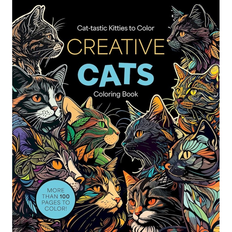 Creative Cats Coloring Book