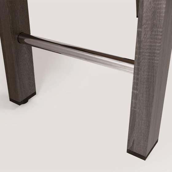 Ποδοσφαιράκι Garlando F-2 Ξύλινο 121x98.5x79-81cm με Τηλεσκοπικές Ράβδους - Γκρι image 5