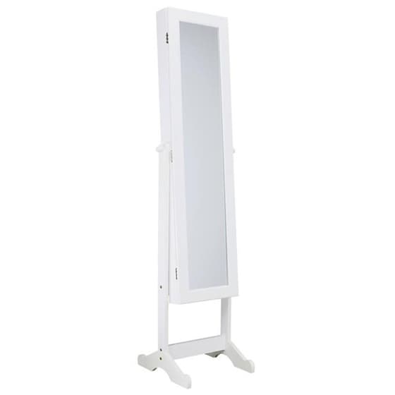 Καθρέφτης/ Μπιζουτιέρα Δαπέδου Aria Trade 37.5x34x145 cm - Λευκό image 2