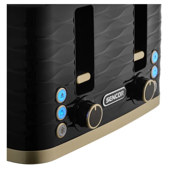 SENCOR STS 7551BK 1600 W Μαύρο Φρυγανιέρα image 3
