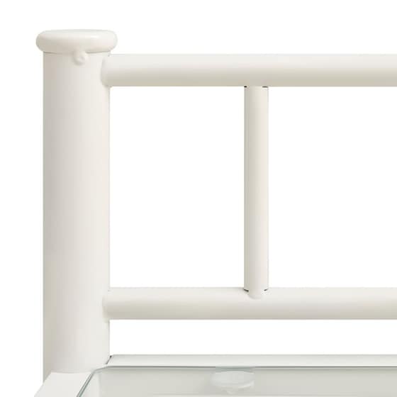 Κομοδίνο Vidaxl Μεταλλικό 2τμχ 45x34.5x60.5 cm - Λευκό image 6