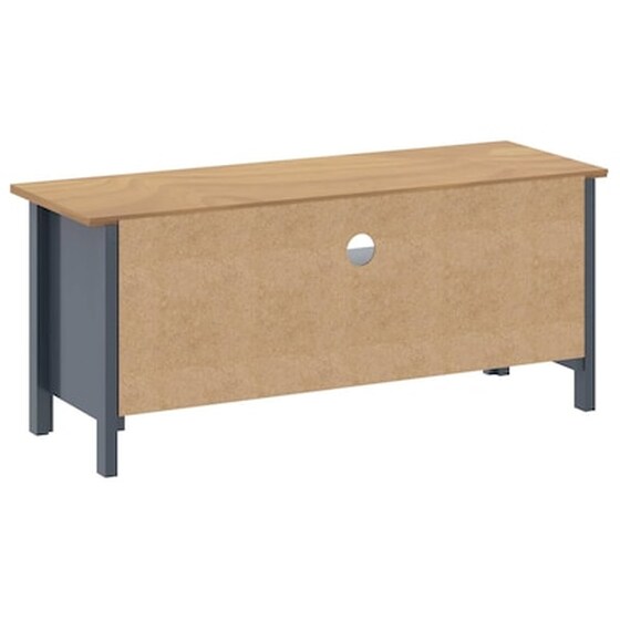 Έπιπλο Τηλεόρασης VidaXL Ξύλο Πεύκου 110x40x47cm - Γκρι image 5