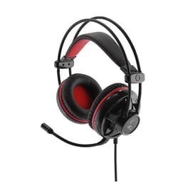 Mediarange MR GS300 Gaming Ενσύρματα Ακουστικά 3.5mm/USB με LED Φωτισμό - Μαύρα