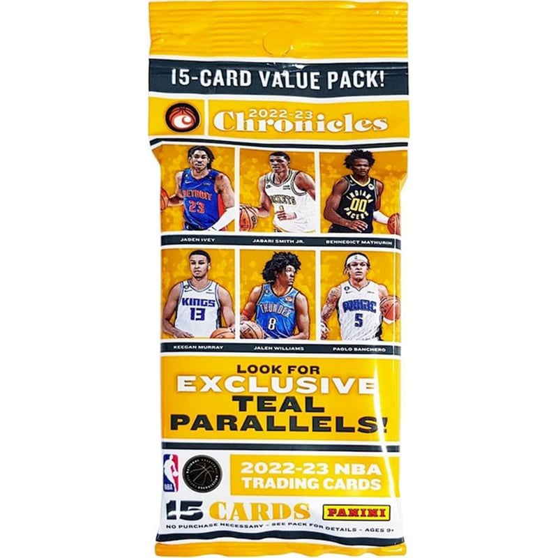 Panini Κάρτες Chronicles Nba Basketball Fat Pack 2022-23