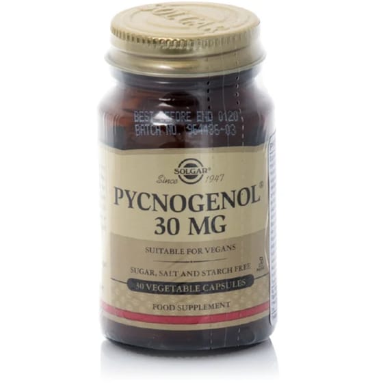 Ειδικό Συμπλήρωμα Διατροφής Solgar Pycnogenol 30mg - 30 κάψουλες image 0