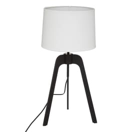 Πορτατίφ Spitishop από Μπαμπού Φ28x58.5 cm - Καφέ/Λευκό