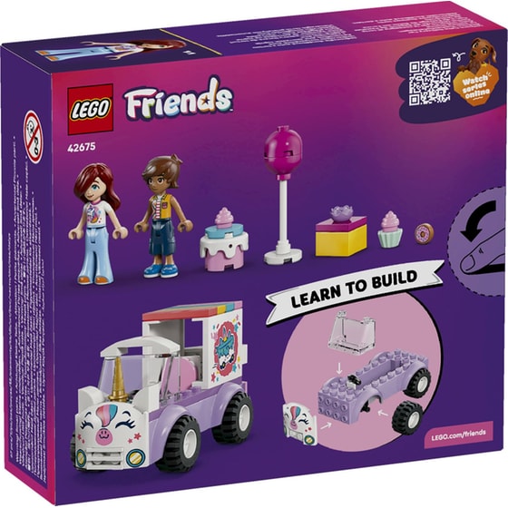 LEGO® Friends Unicorn Cake Delivery Car (42675) image 3