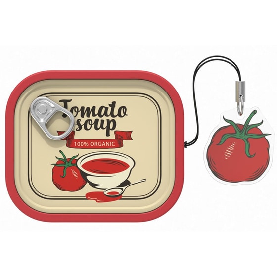 Θήκη Ακουστικών Samsung Clip Case Food Can Case για Galaxy Buds4/Galaxy Buds4 Pro - Red image 2