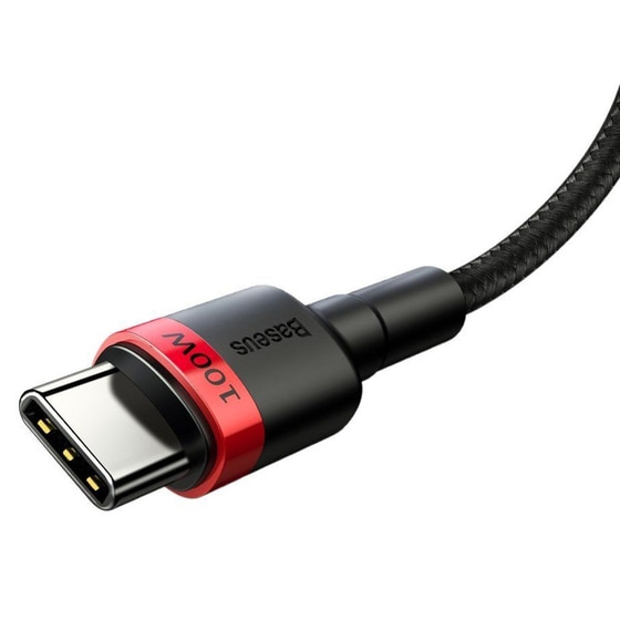 Καλώδιο δεδομένων Baseus Catklf-al91 Usb-C to Usb-C 100W 2m - Black image 1